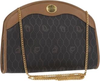 Dior Pre-owned Cross Body Bags, female, Black, Size: ONE SIZE Pre-owned Vintage Shoulder Bag