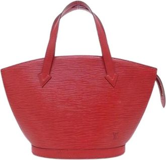 Louis Vuitton Pre-owned Handbags, female, Red, Size: ONE SIZE Pre-owned Epi Saint Jacques Bag