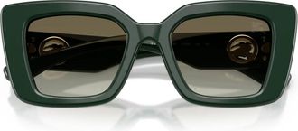 Burberry Zonnebril - Dames - Zonnebrillen - Groen - 51 MM - Accessoires