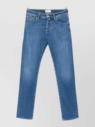 Jacob Cohen super slim fit five pocket denim trousers