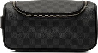 Louis Vuitton 2009 Damier Graphite Toiletry Pouch clutch bag - Black
