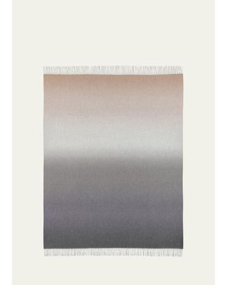 Begg x Co Nuance Ombre Cashmere Throw, 58 x 72
