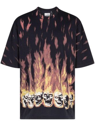 SUPREME x MM6 Maison Margiela T-shirt met print - Zwart