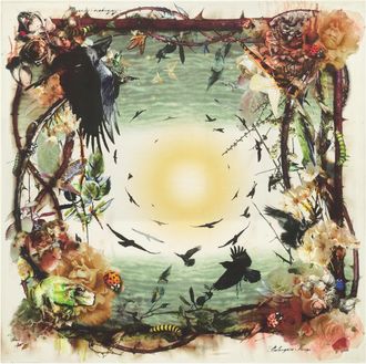 Bolongaro Trevor Womens Surise Silk Printed Scarf - Multicolour - One Size