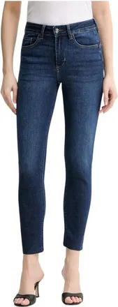 Liu Jo High-rise Skinny Jeans - Dames - Skinny Jeans - Blauw - W30 - Katoen - Jeans