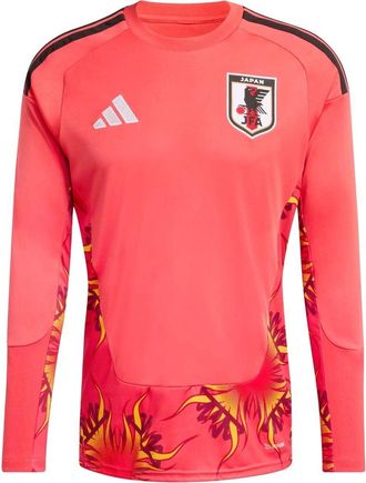 adidas Japan 26 Home Goalkeeper Long Sleeve Semi Lucid Red KA9649