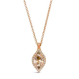 Le Vian Ladies Modern Romance Pendant Necklace set in 14K Strawberry Gold TSTM 73