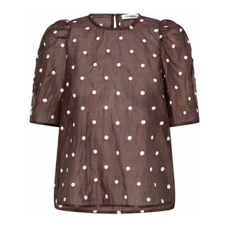 Co'Couture Mujer, Blusas y Camisas, Marr&oacute;n, Talla: M