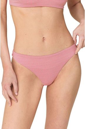 Andie Swim Signature Bikini Bottoms in Strawberry at Nordstrom, Size X-Large
