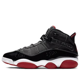 Air Jordan 6 Rings Black Varsity Red 322992-062