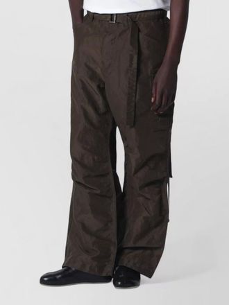 sacai nylon cargo trousers
