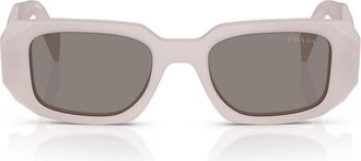 Prada Sunglasses Pr17 Ws 21 H80 Q Frosted Tortoise/Dark Gray Unisex