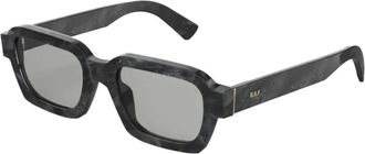Retro Superfuture Caro Zonnebril - unisex - Accessoires - Zwart - Maat: 52 MM