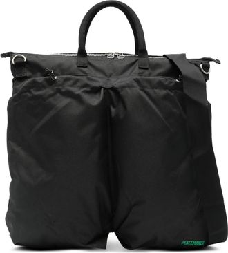OAMC Borsa tote Helmet con manico - Nero