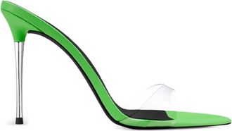 Femme LA Pumps Azucar Iguana a punta - Bianco