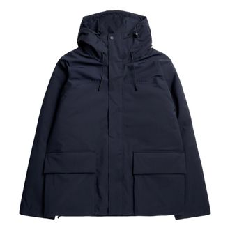 Norse Projects Light Jackets, male, Blue, M, Herluf Alpinix Smart Merino Jacket