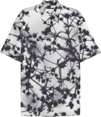 Dries Van Noten Floral Print Short-Sleeved Shirt