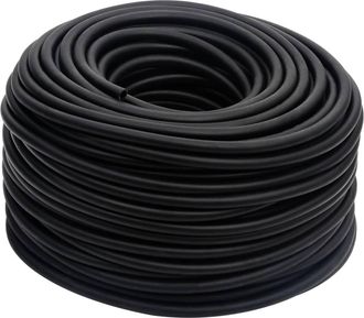 vidaXL Manguera De Aire H&iacute;brida Caucho Y Pvc Negro 15 Mm 100 M Vidaxl