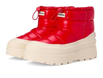 Hunter Amble Womens Snow Shoes Medium Red : 5 M, Rubber