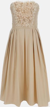 Elisabetta Franchi Abito Ottoman Con Corpetto