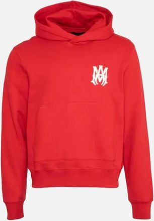 Amiri Mens AMIRI MA LOGO HOODIE RED - Size: 40