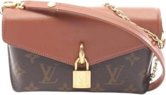 Louis Vuitton Borsa a tracolla monogram con lucchetto Pre-owned - - Pre-owned - Donna - Marrone - ONE SIZE