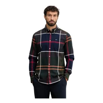 Barbour Overhemden, Heren, Veelkleurig, XL, Katoen, Dunoon Shirt