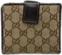 Gucci Pre-owned Leren Portemonnee - Dames - Vintage Accessoires - Beige - ONE Size - Leer - Vintage