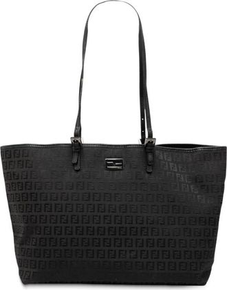 Fendi Pre-owned Fendi Large Zucchino Canvas Tote Ladies 2241 8BH127 JQ5 058