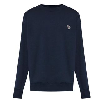 Paul Smith Sudadera con parche de cebra - Sweatshirts & Hoodies - Hombre - Azul - XL
