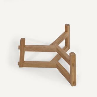 AM.PM Eikenhouten standaard voor Florian-plantenbak, H23 en H33 cm, GRAYSON