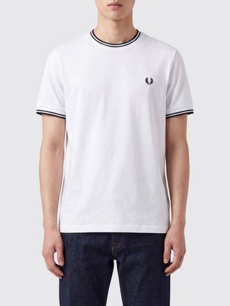 Fred Perry T-shirt in cotone con logo