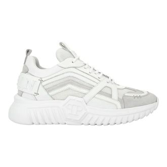 Philipp Plein Heren, Schoenen, Wit, Maat: 46 EU Leer