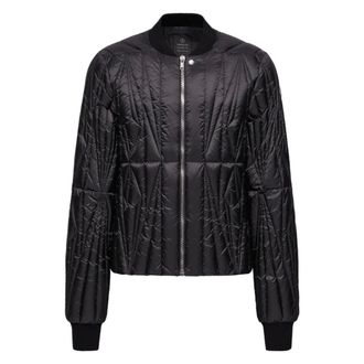 Moncler Bomber Jackets, male, Black, Size: S Geocamo Flight Jacket