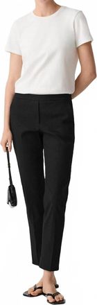 Theory Treeca Pull On Pant In Black