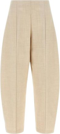 Nude Nude, Dames, Broeken, Beige, Maat: 2XS