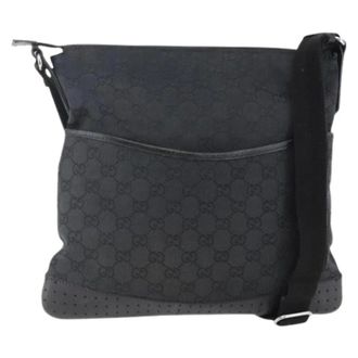 Gucci Borsa a tracolla in tela Pre-owned - - Pre-owned - Donna - Nero - ONE SIZE