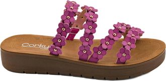 Corkys Footwear Womens Garden Party Slide Sandals In Pink