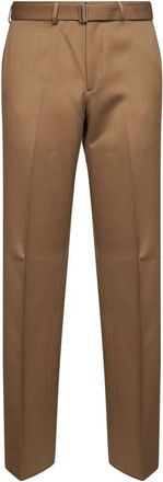 Lardini Acgazza Broek - Heren - Nette broeken - Bruin - M - Wol - Broeken