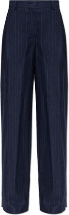 Paul Smith Pantalones de Pinzas - Trousers - Mujer - Azul - XS