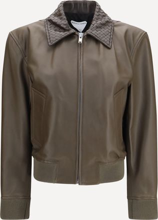 Bottega Veneta Giacca in pelle lucida Woman 40