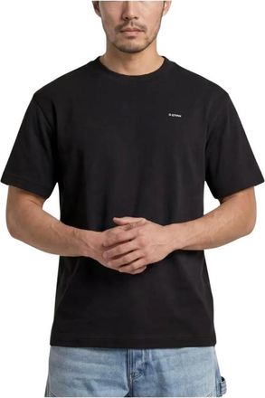 G-Star True Regular T-Shirt - Heren - T-shirts - Zwart - S - Tops