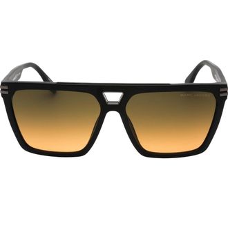 Marc Jacobs Mens Gradient Brown SF Lens Matte Black Sunglasses - One Size