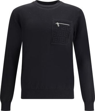 Fendi Sweater Whit Pocket