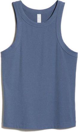Zella Go-To Rib Performance Tank in Blue Vintage at Nordstrom, Size X-Small