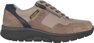 Mephisto Comfortabele wandelsneaker - grijs - Heren - Sneakers - Grijs - 46 1/2 EU - Leer - Schoenen