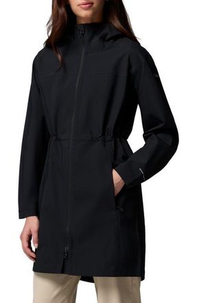 Columbia Weekend Adventure II Long Jacket in Black at Nordstrom, Size Xx-Large