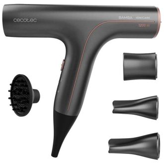 Cecotec Cecotec - Bamba Ionicare 6000 Rockstar Soft Pro Secador 1200 W Negro