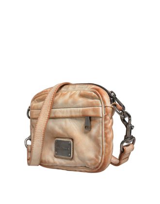 Dolce & Gabbana Beige Vintage Leather Logo Plaque Shoulder Borse Men Mens Bag