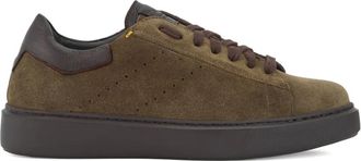 Calce Sneakers in pelle scamosciata - Marrone